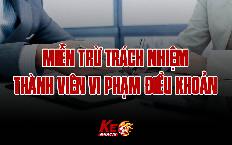Miễn trừ trách nhiệm